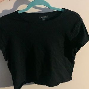 Black wild fable crop top